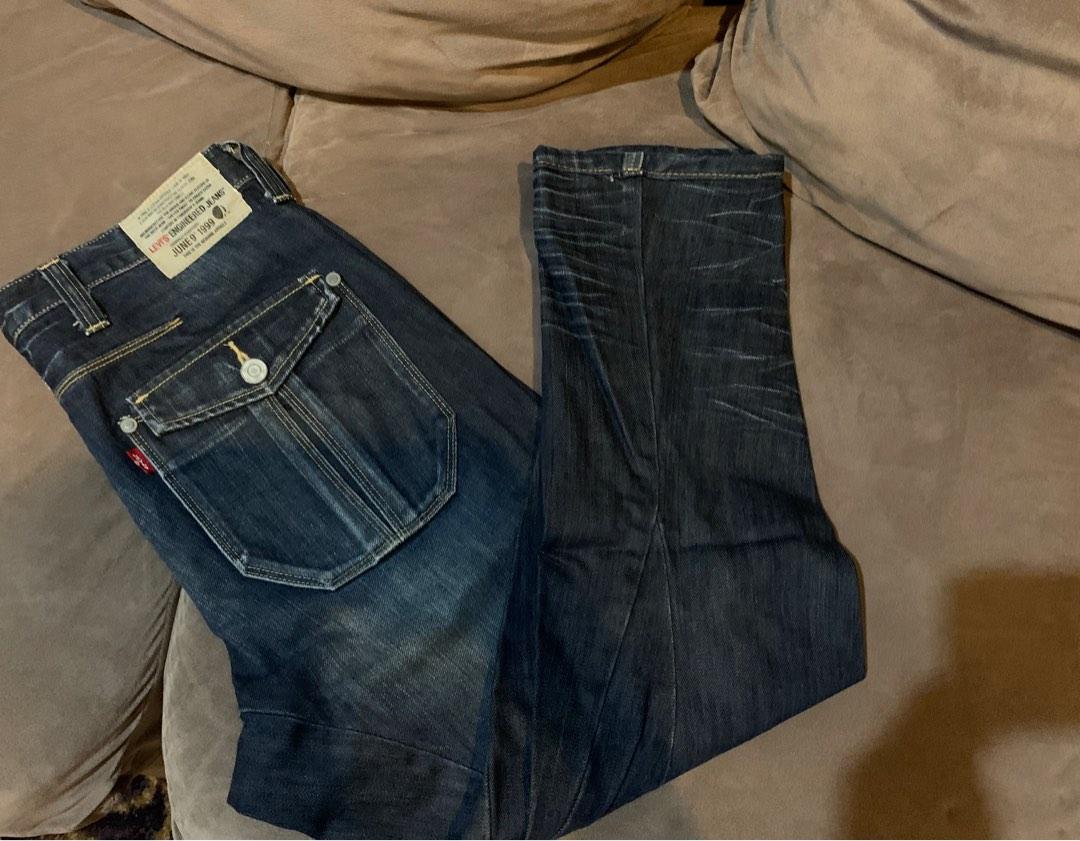 levis engineered jeans (Category: Jeans) located in Pasig City. Submitted by youseemsadforagirlsoinlove (Listing ID 1191809741, Image 2). Description: - authentic levis - rare - waist size 30.