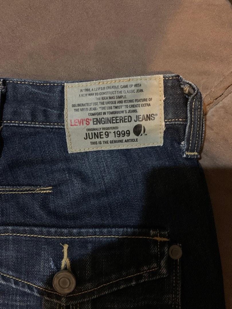 levis engineered jeans (Category: Jeans) located in Pasig City. Submitted by youseemsadforagirlsoinlove (Listing ID 1191809741, Image 1). Description: - authentic levis - rare - waist size 30.