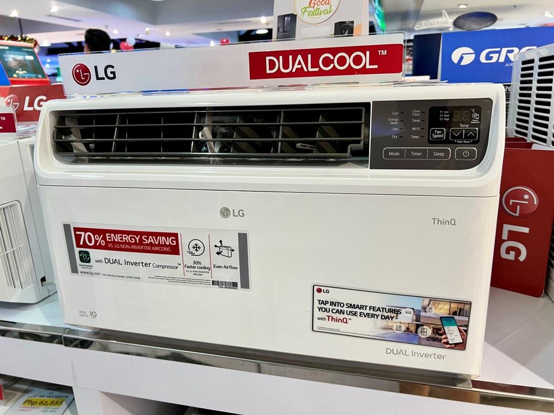 LG Dual Inverter Window Type Aircon, TV & Home Appliances, Air Conditioning and Heating on Carousell