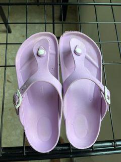 Lilac Birkenstock Slippers Sandals
