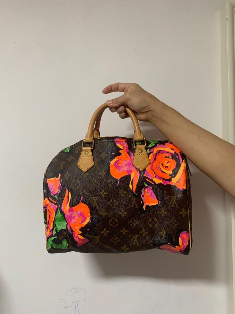 Limited edition Lv rose speedy 30 by Stephen Sprouse, Luxury, Bags