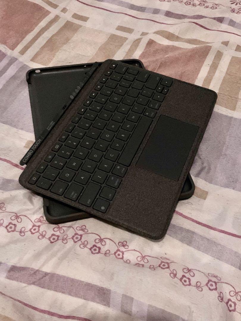 Logitech Combo Touch for ipad 7,8,9th gen (Category: Laptops & Notebooks) located in Valenzuela. Submitted by jkl02102022 (Listing ID 1191834248, Image 2). Description: Slightly used logitech combo touch for ipad 7th 8th and 9th gen. Will pass as brandnew. Complete with box. Again parang bago. No issues whatsoever. Test to sawa. Meetups. Monumento area or sm valenzuela only. Thanks.