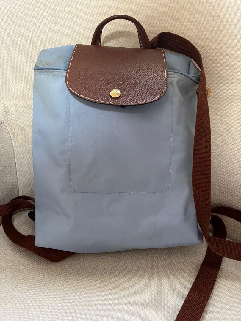 Longchamp backpack light blue clearance