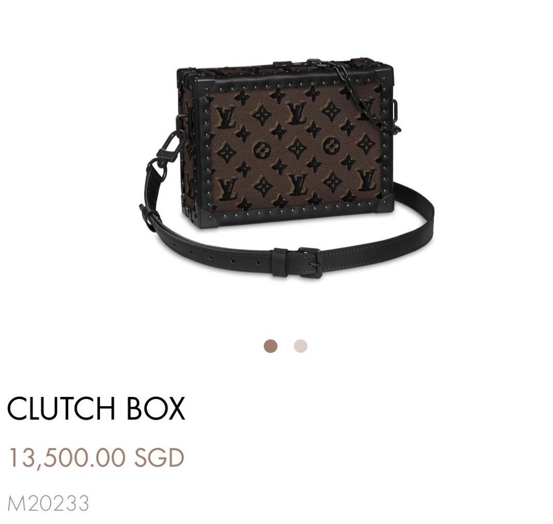 Louis Vuitton Rare White Red Plexiglass Scott Trunk Clutch Box Limited  Edition Leather ref.639363 - Joli Closet