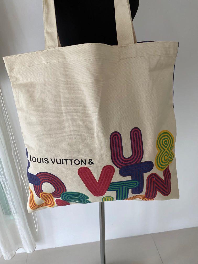 Louis Vuitton tote bag eco bag novelty Shenzhen exhibition LOUIS VUITTON  & New