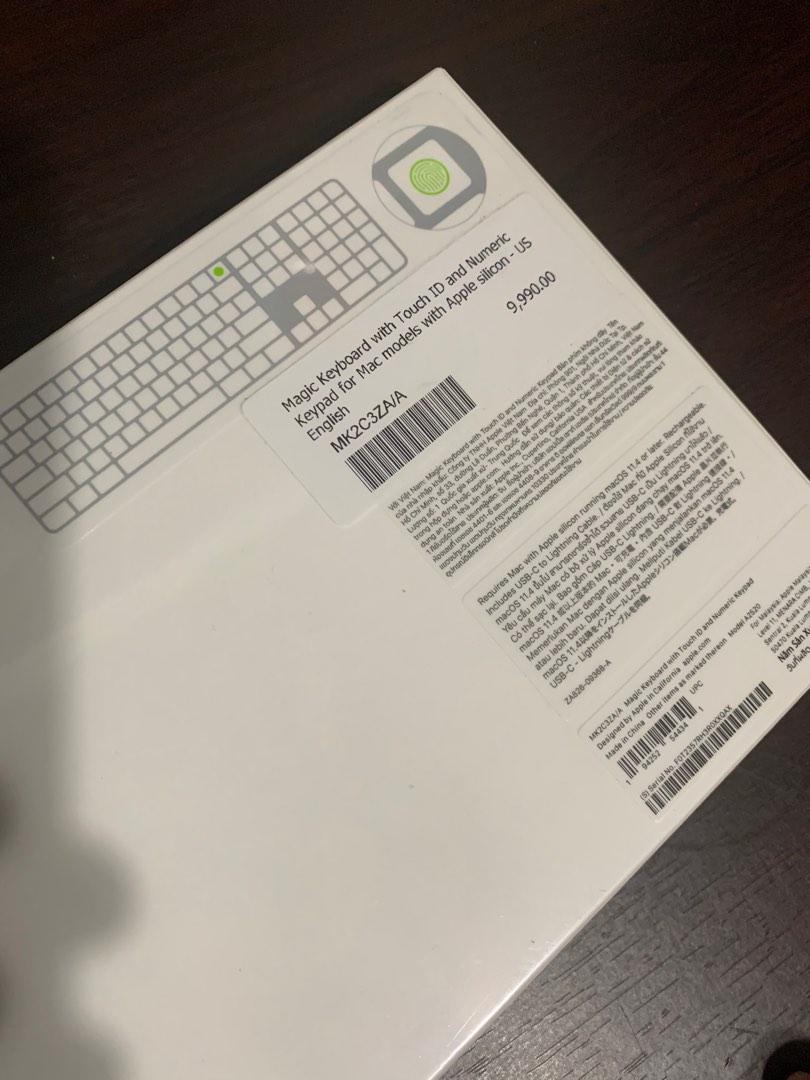 Original Sealed Magic Keyboard With Touch Id And Numeric Keypad Computers Tech Parts Original Sealed Magic Keyboard With Touch Id And Numeric Keypad Computers Tech Parts