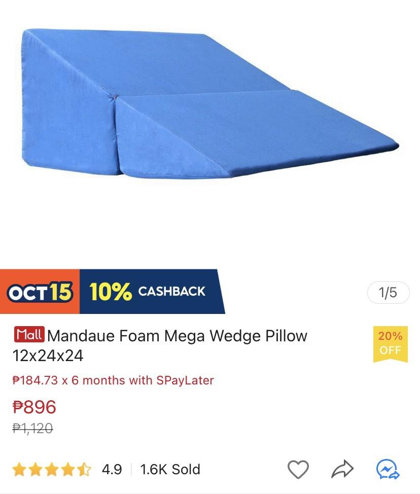 Mandaue Foam Mega Wedge Pillow