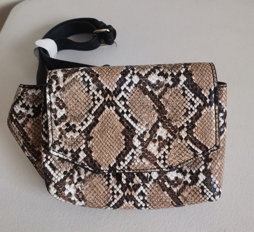Mango belt bag snake online