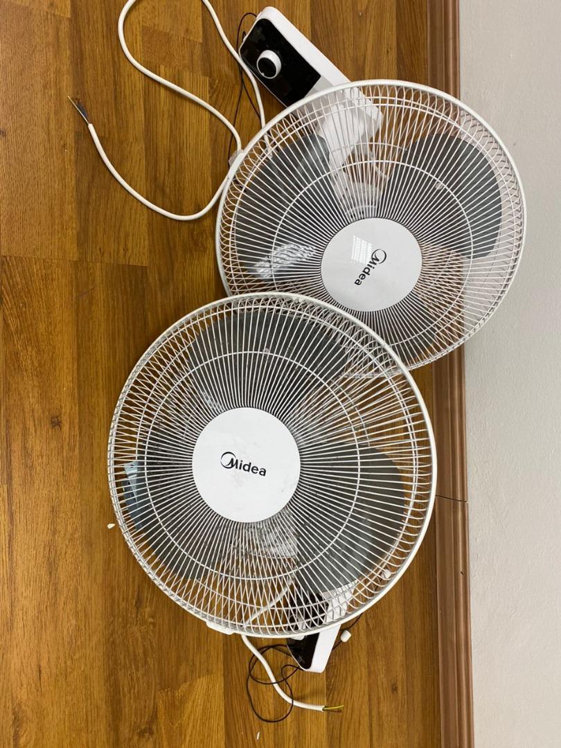 MIDEA WALL FAN, Furniture & Home Living, Lighting & Fans, Fans on Carousell