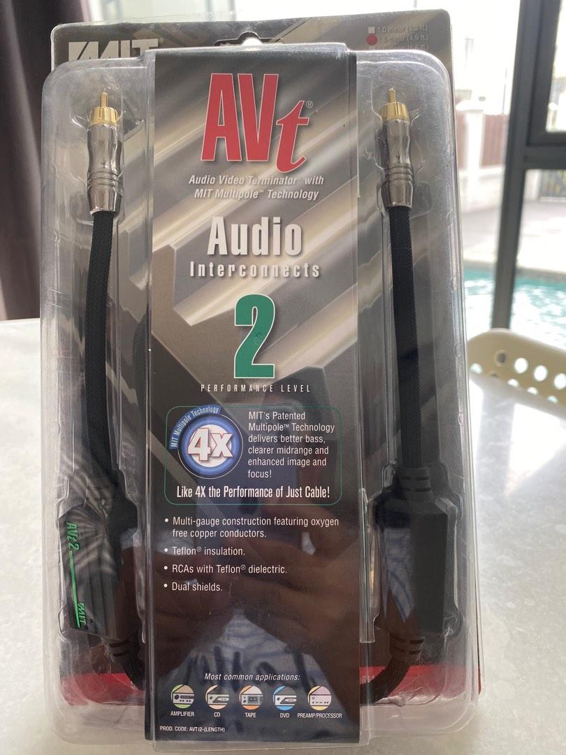 MIT AVT 2 Audio Interconnects, Audio, Portable Audio Accessories on