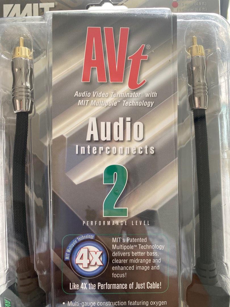MIT AVT 2 Audio Interconnects, Audio, Portable Audio Accessories on