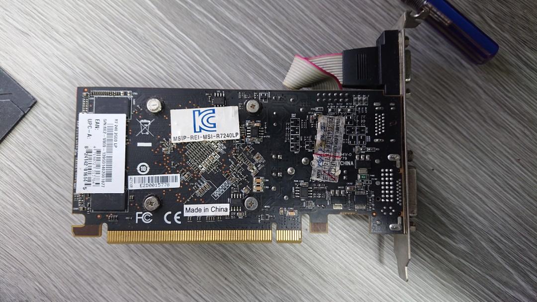 R7 240 2gb discount msi