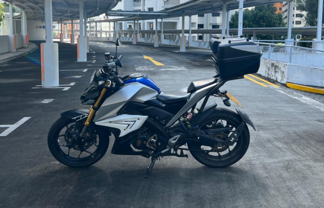 Yamaha MT 15 Xabre bike rental Commercial rent Yamaha TFX150 motorbike Class 2B streetbike