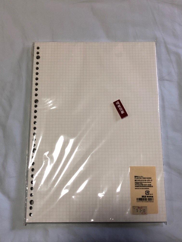 Muji A4 Grid Loose Paper, Hobbies & Toys, Stationery & Craft ...