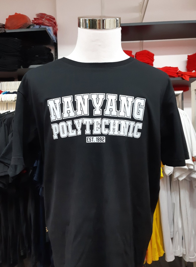 Nanyang Polytechnic T Shirt - College Font, Men's Fashion, Tops & Sets ...