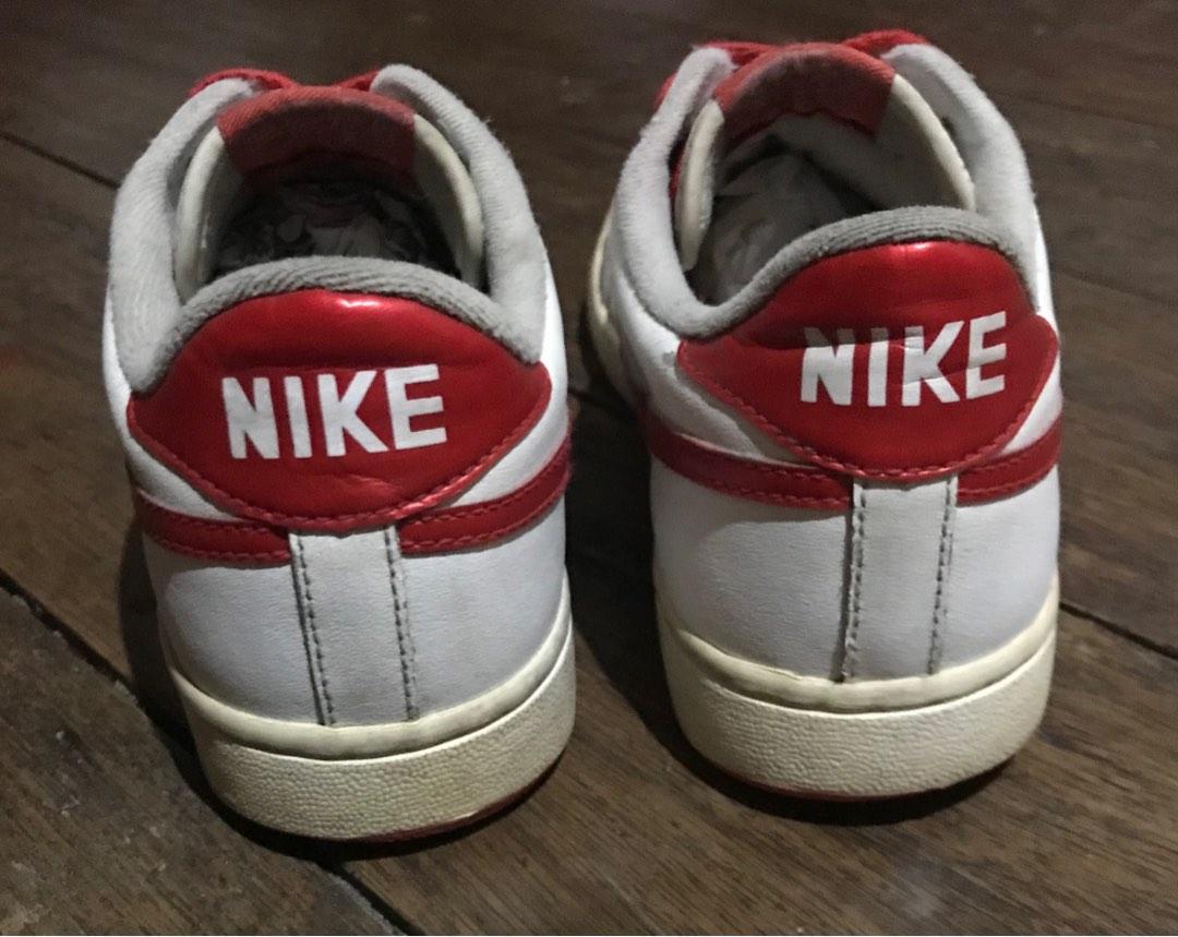 Nike court vision white University red Men s Fashion Footwear
