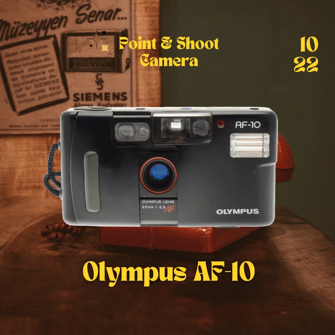 Olympus AF10 Film Camera [Flash not working], Photography, Cameras on