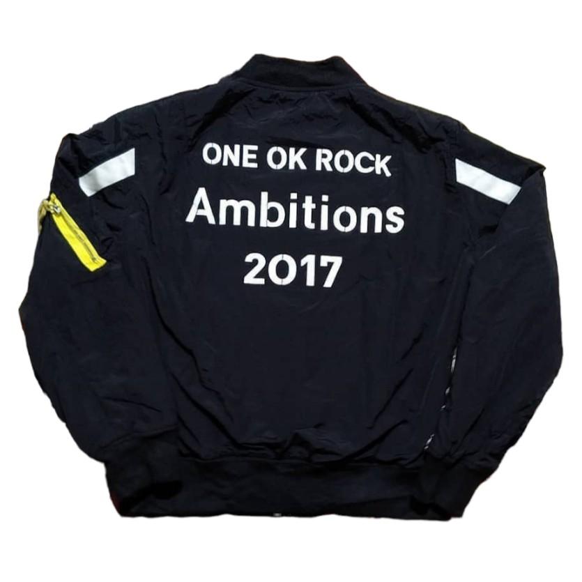 ONE OK ROCK Ambitious 2017 MA-1 - フライトジャケット