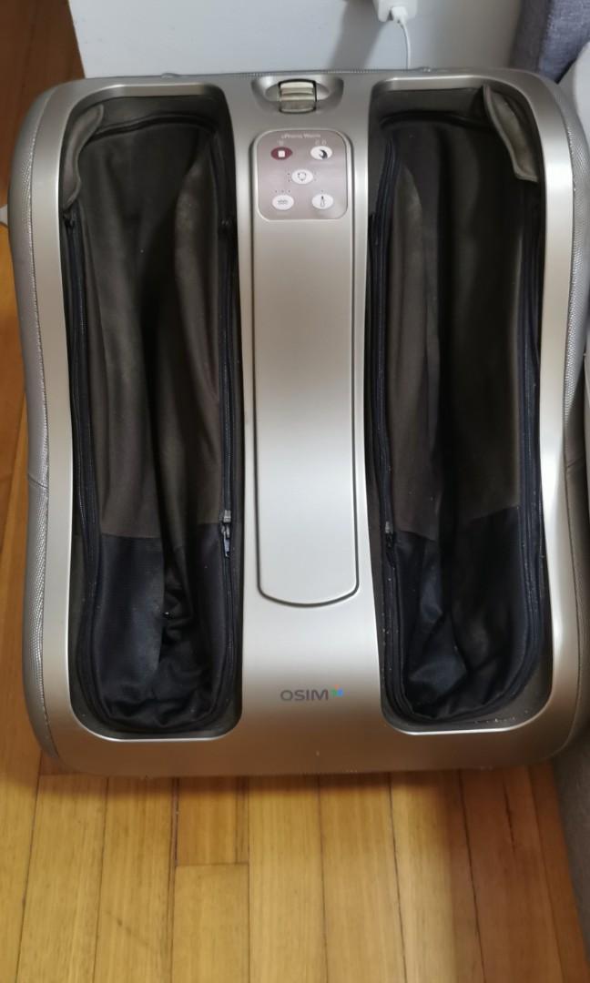 OSIM leg massage machine, Health & Nutrition, Massage Devices on Carousell