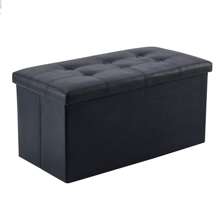 Ottoman Rectangular Sofa Storage Stool Sit Sofa Folding Box Chair