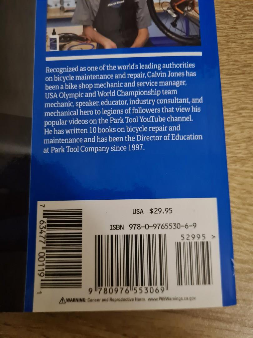 Park tool big shop blue book 4th edition