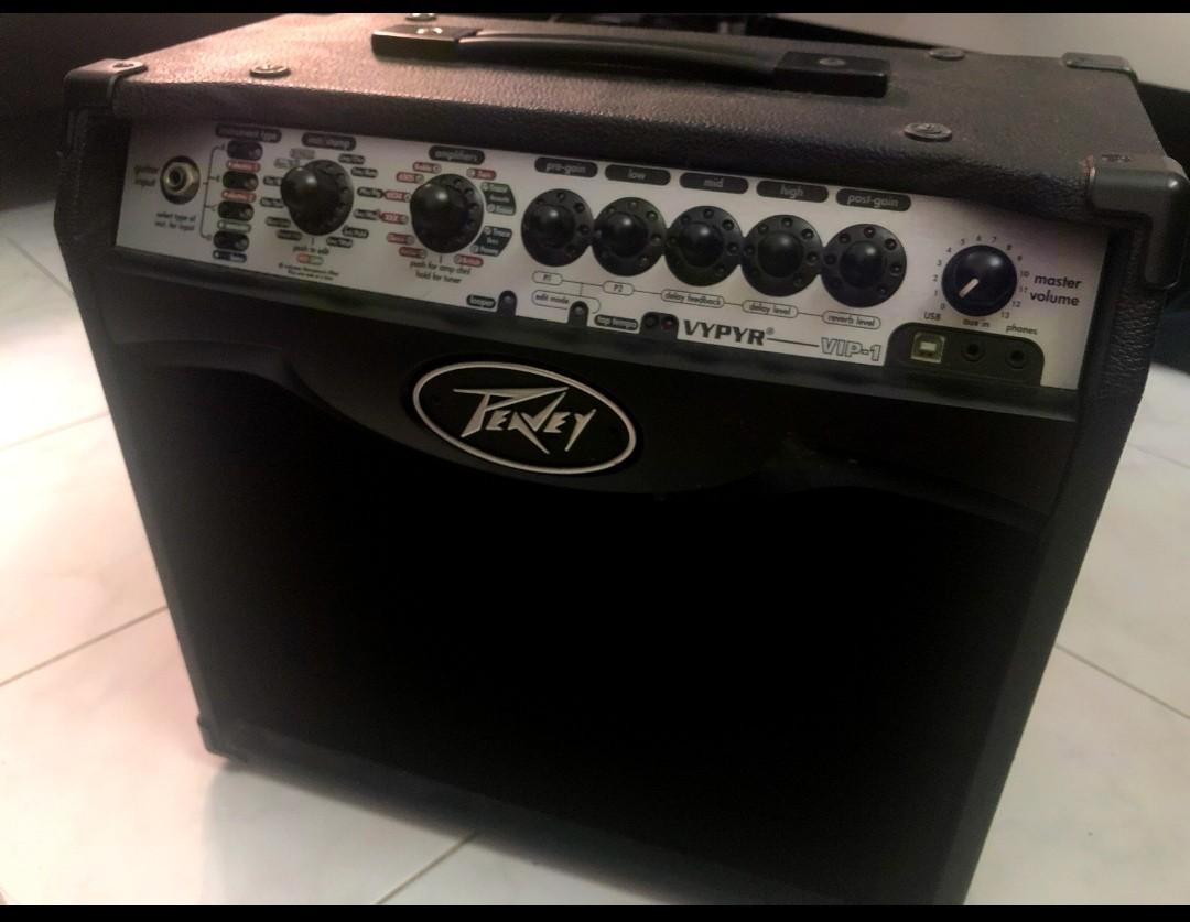 Peavey vypyr vip 1 deals guitar modeling amp