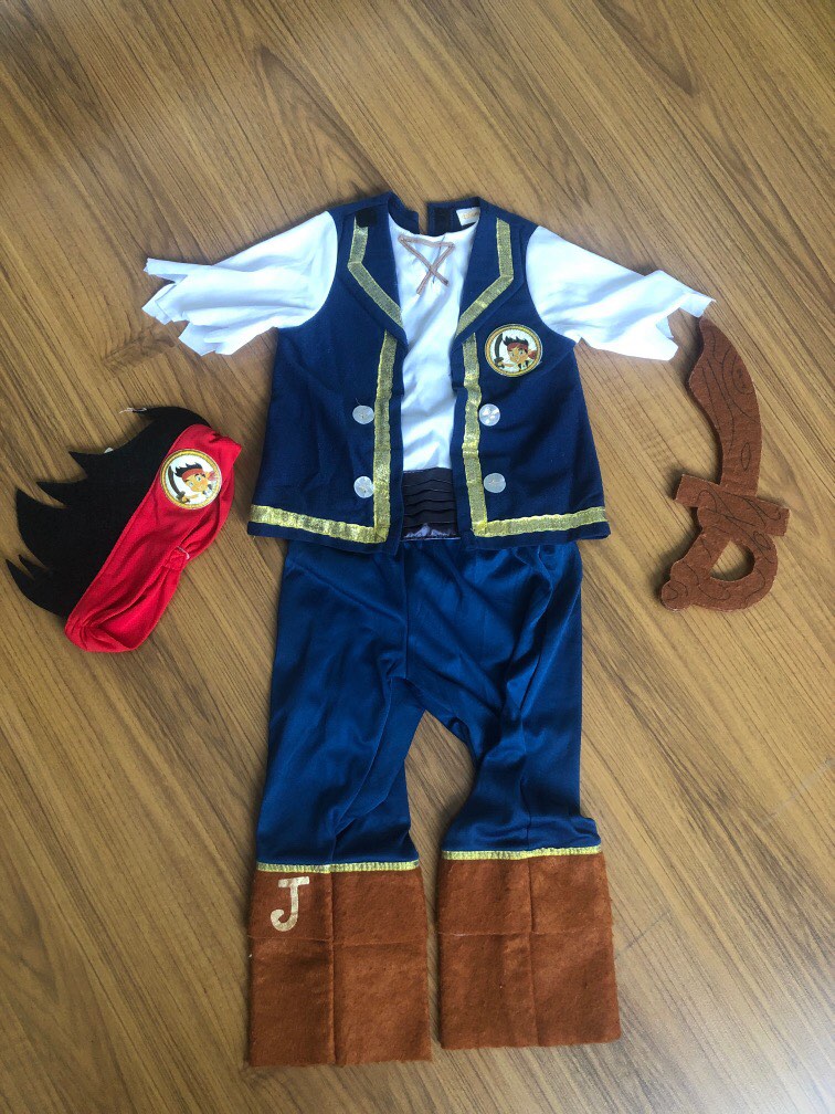 PIRATES costume, Babies & Kids, Babies & Kids Fashion on Carousell