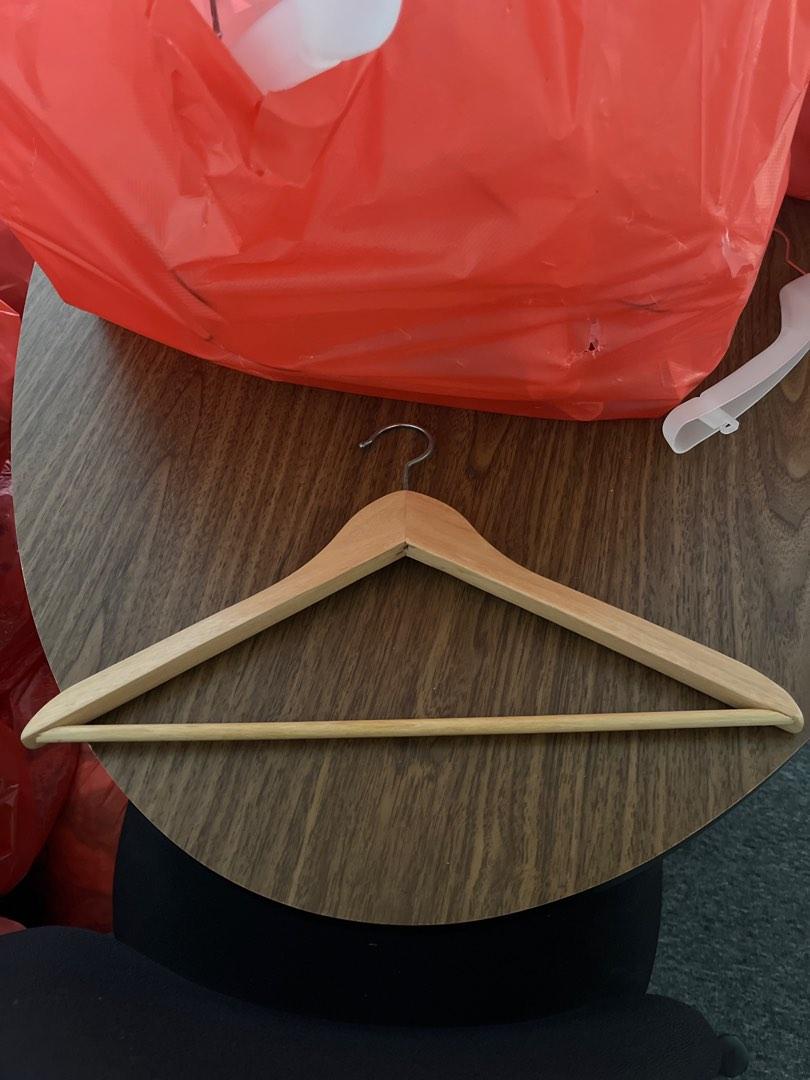 Plastic hangers and wooden hangers, Furniture & Home Living, Home