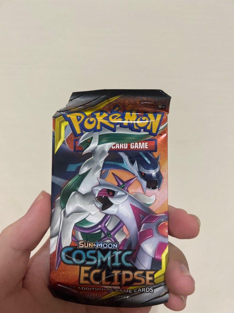 Pokémon Trading Card Game Sun &Moon Cosmic Eclipse Booster Packs Lot of 3 SEALED