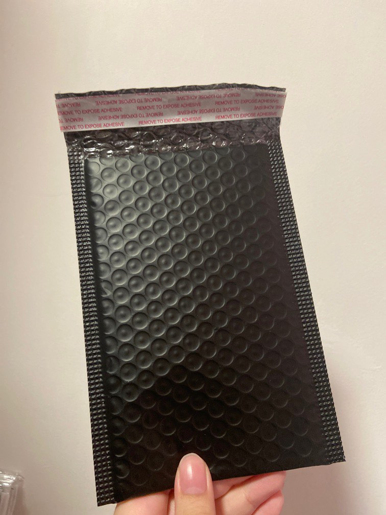Poly Bubble Envelope black Plastic Polymailers Bubble Wrap Envelope
