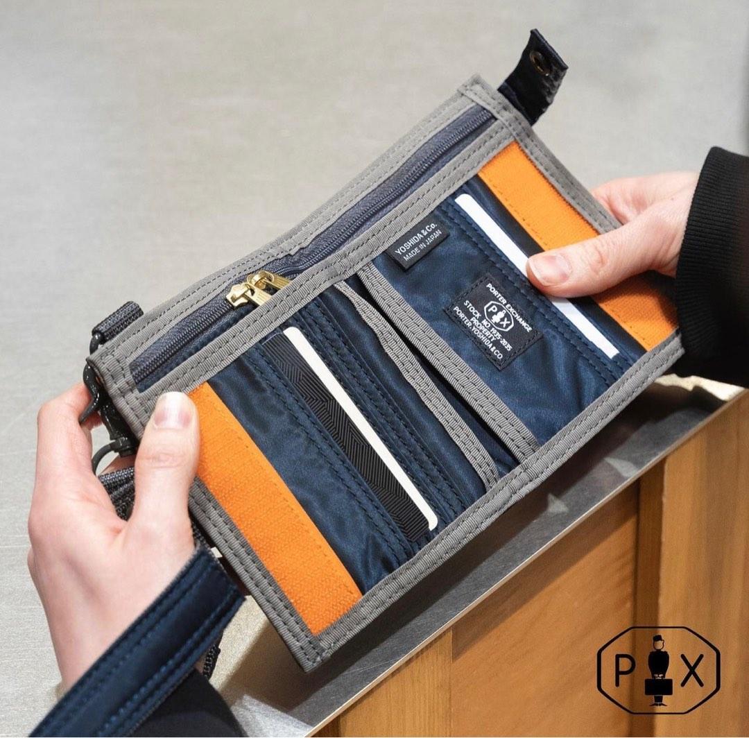 Yoshida Porter Exchange PX Tanker Cigaret Pocket Wallet, Men's