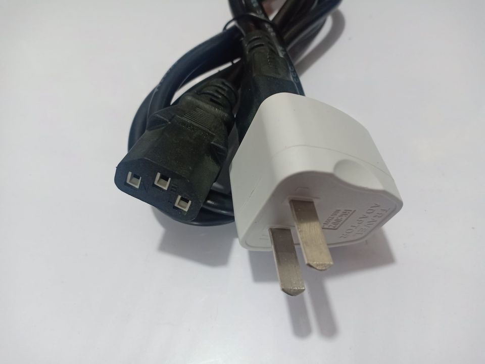 Power Cord Cable for PC Desktop System Unit Powersupply Power Supply ...