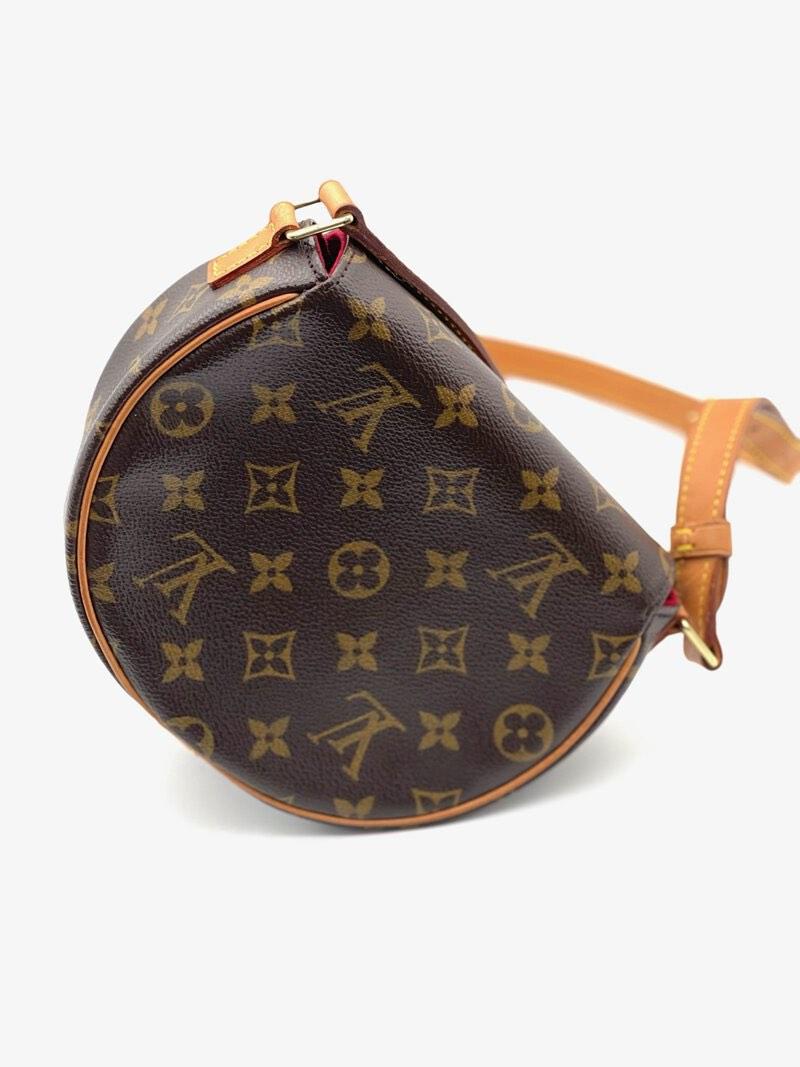 Pre-order] LV Monogram Tambourine Crossbody Bag (Brown / Gold), Luxury, Bags  & Wallets on Carousell