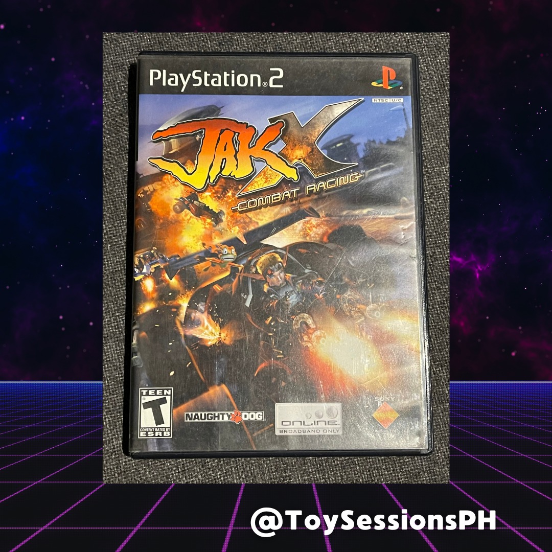 PS2 Game JAK X Combat Racing, Video Gaming, Video Games, PlayStation