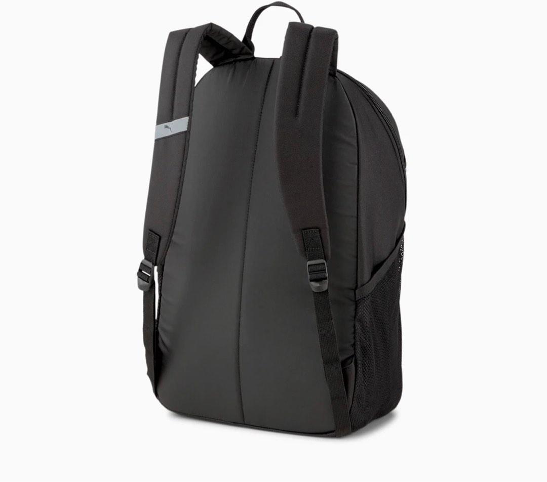 Puma PLUS backpack, unisex, 27L, black, Women's Fashion, Bags & Wallets