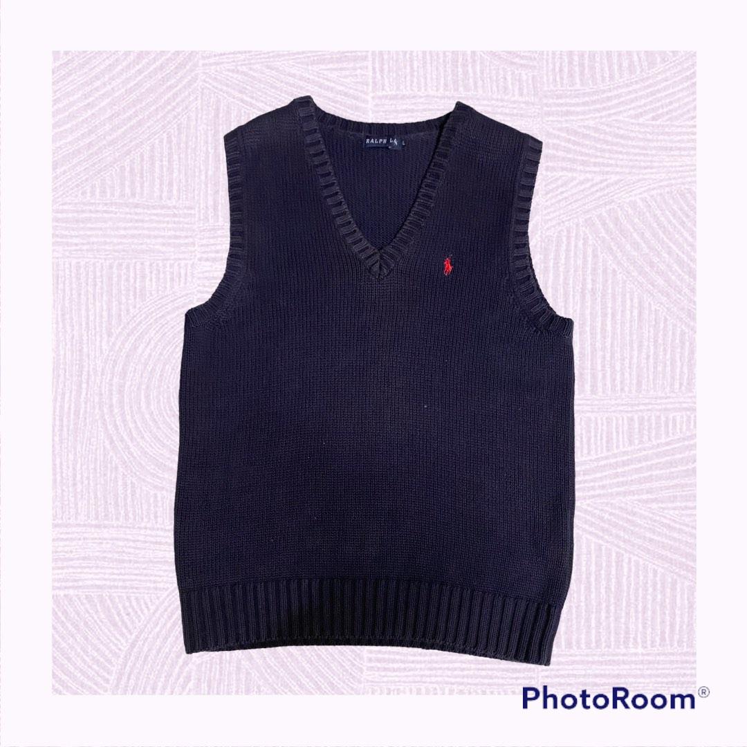 Ralph Lauren Sweater Vest, Women's Fashion, Tops, Other Tops on Carousell