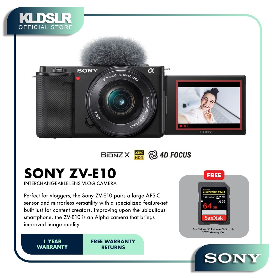 Sony ZVE10, Photography, Cameras on Carousell