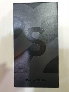 Samsung Galaxy S22 Ultra 12GB/256GB Black Snapdragon Smart-locked with warranty