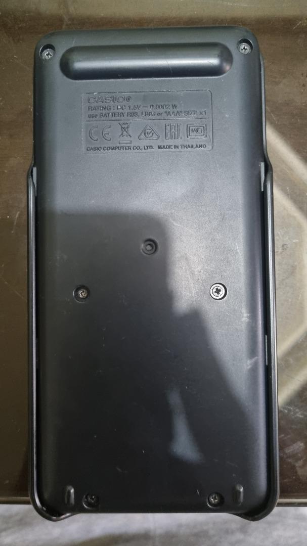 SECOND HAND SCIENTIFIC CALCULATOR (Casio fx570ES PLUS 2nd edition), Computers & Tech, Office