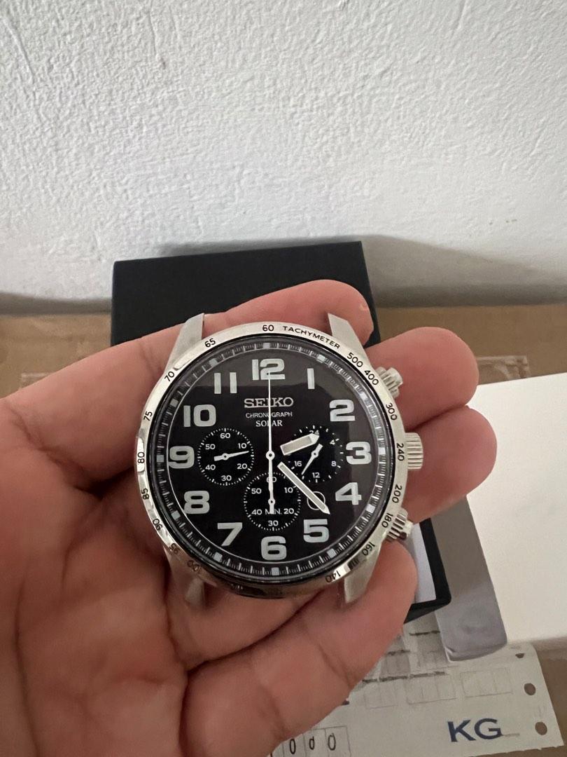 Seiko solar chronograph Men s Fashion Watches Accessories