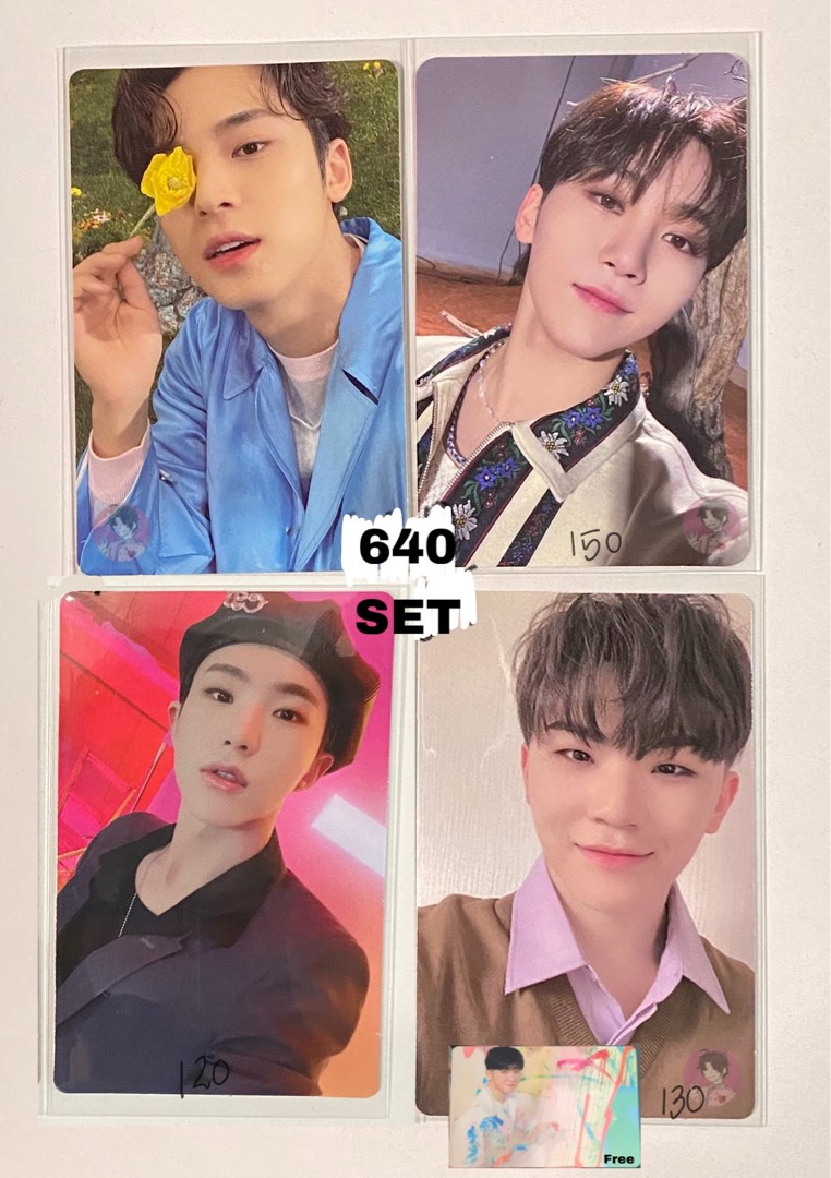 SEVENTEEN SVT Mingyu sector 17 pc set hoshi attacca fts ray face the