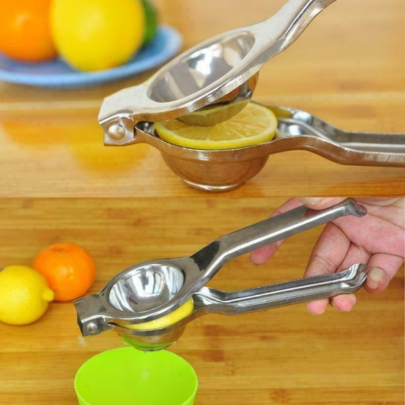 Stainless Steel Lemon Squeeze Juice Hand Press Manual GL001 Lemon Clip
