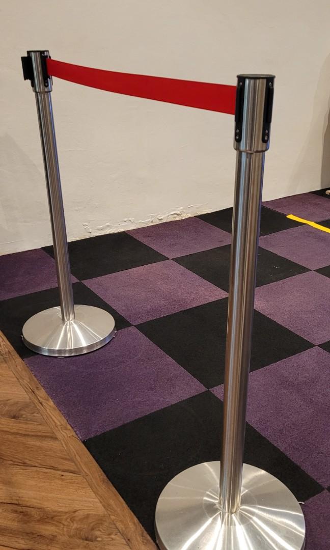 stainless-steel-queue-pole-everything-else-on-carousell