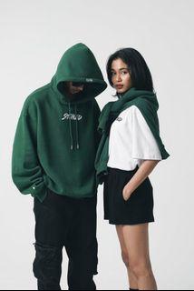 Stoned x SVG Emerald Green hoodie