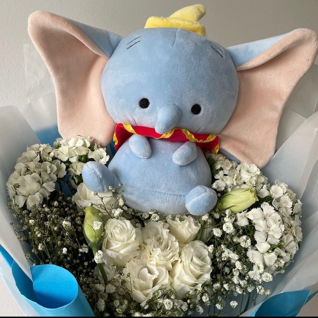 Stuffed toy Bouquet, Hobbies & Toys, Stationery & Craft, Flowers