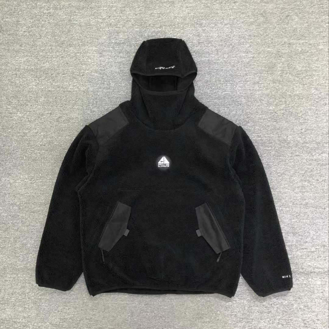 全新SUP'REME × NIKE ACG 22FW聯名Fleece Pullover, 男裝, 外套及戶外