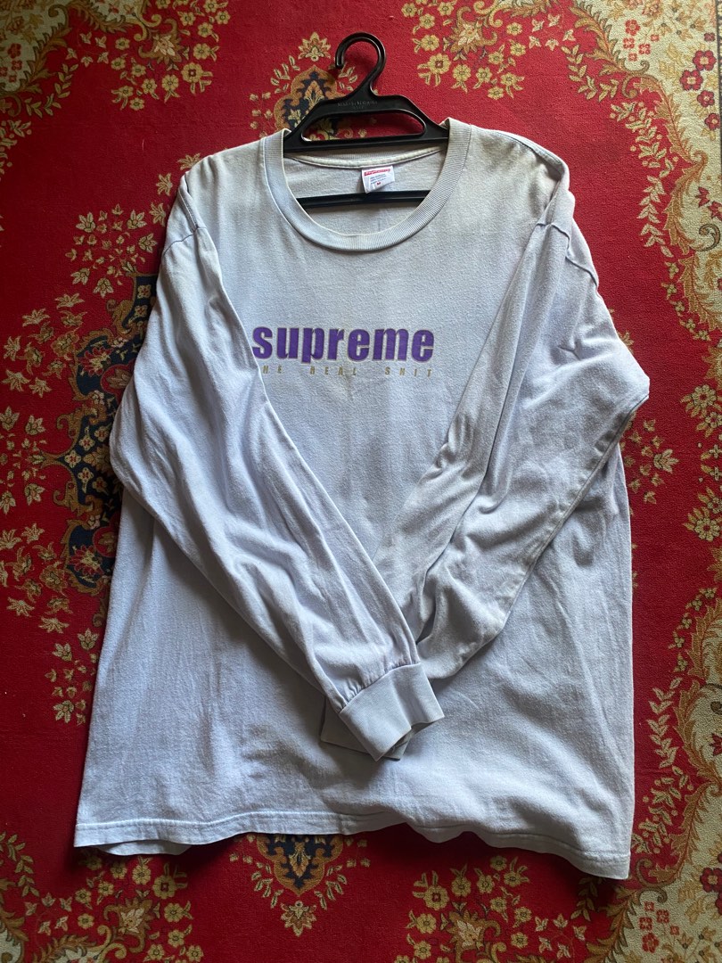 Supreme, Shirts, The Real Shit Ls Tee