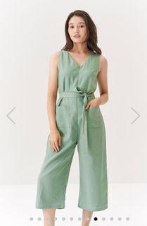 TCL Ollie Jumpsuit in Sea Green (Size S)