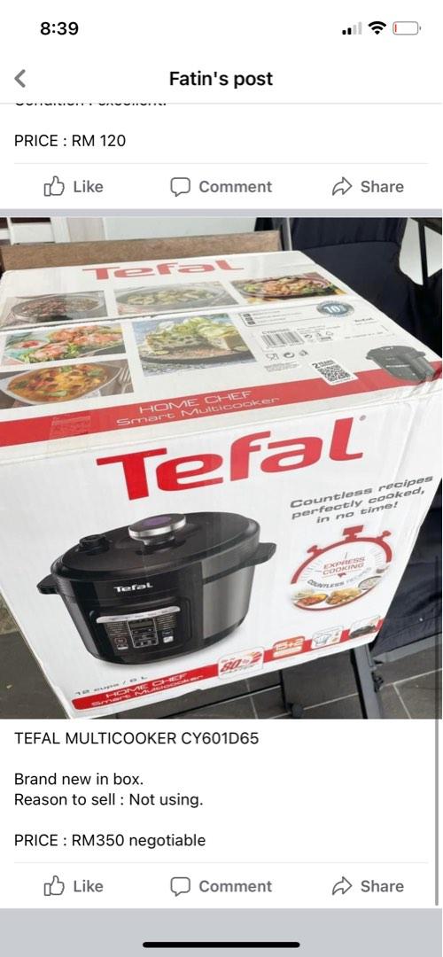 Tefal pressure cooker cy601d65 cheap