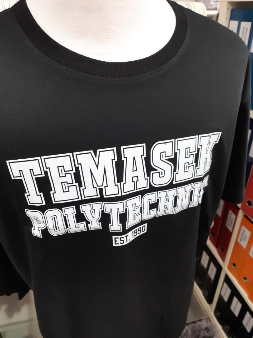 Temasek Polytechnic T Shirt - College Font, Men's Fashion, Tops & Sets ...